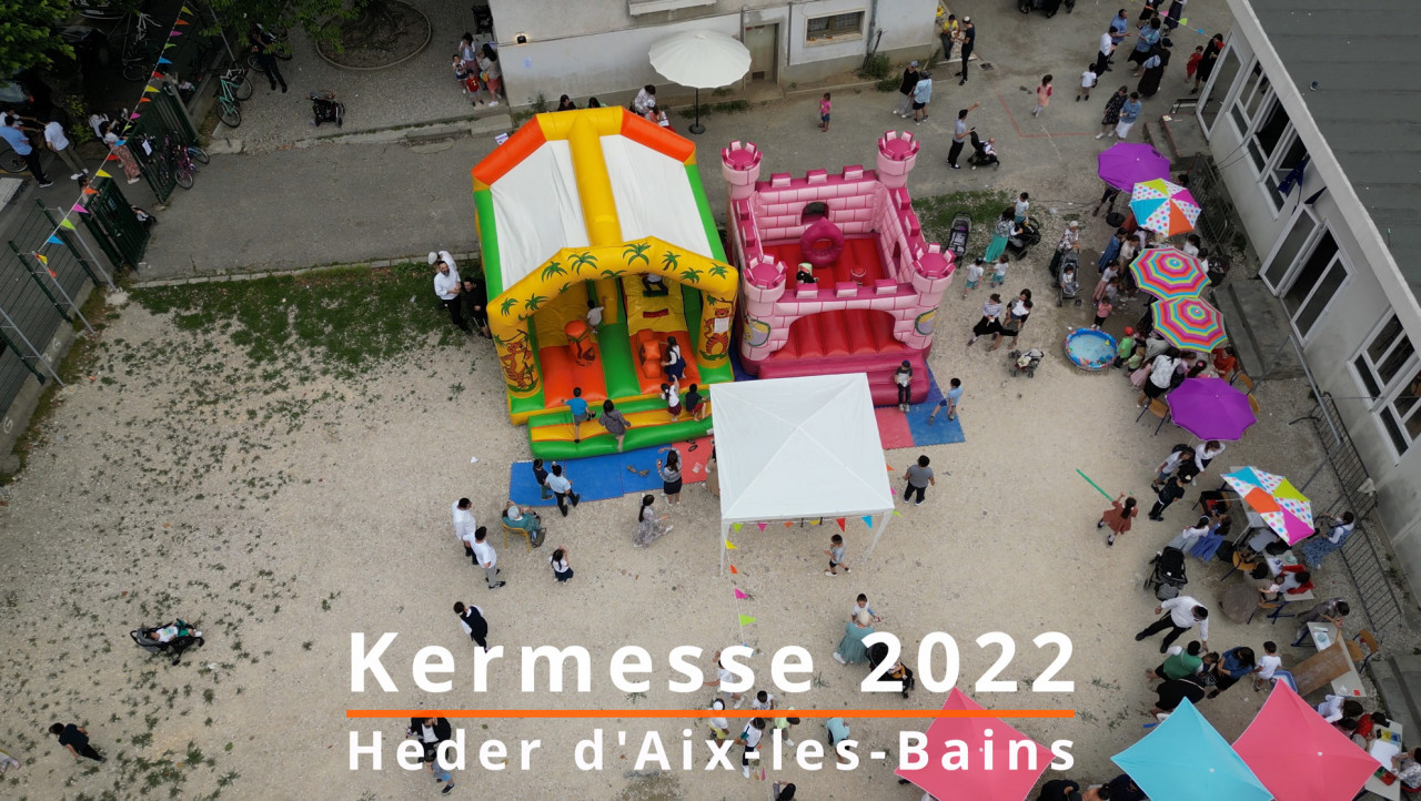 Vidéo de la Kermesse 2022 du Heder d'Aix les Bains